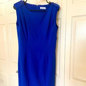 Calvin Klein Royal Blue Dress